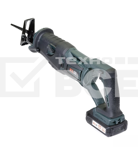 Профессиональная пила сабельная бесщеточная KLPRO KLTKT18B-20 (18 В, Li-ion-2шт, 2.0А·ч, полотна дерево/металл, ЗУ, сумка)