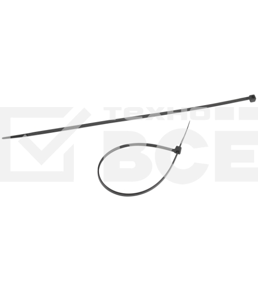 Хомут кабельный ЭРА Simple 3.6х300 NO-224-201 черный (уп. 100 шт)