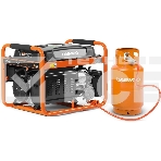 Генератор DAEWOO GDA 3500 DFE  бак 18л быстрый запуск бензиновый + газ, фото6