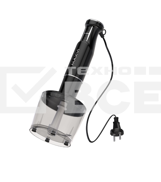 Блендер ручной Maxvi HB1541S черный