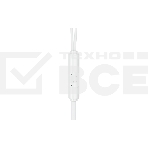 Наушники-гарнитура OLMIO Fly 3.5мм, белые, с микрофоном и кнопкой ответа, фото6