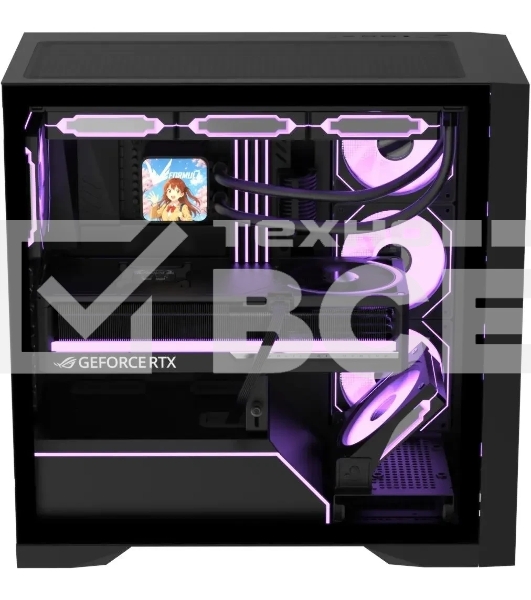 Компьютерный корпус AeroCool/Formula Air Power G8 черный без БП ATX 2xUSB 3.0 1xUSB3.1 audio bott PSU