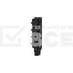 Розетка штепсельная Rexant четырехместная, влагозащищенная, с/з, 16 А, IP54, каучук, фото 1