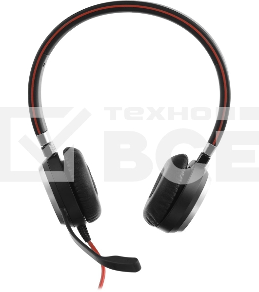 Гарнитура Jabra Evolve 40 MS чёрный, проводная