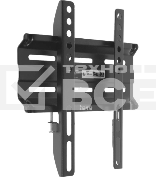 Кронштейн для телевизора Hama 00220805 черный 19'-48' макс.25кг настенный фиксированный