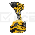 Гайковерт ударный аккумуляторный бесщет. Denzel CIWH-BL-20-350, Li-Ion, 20 В, фото3