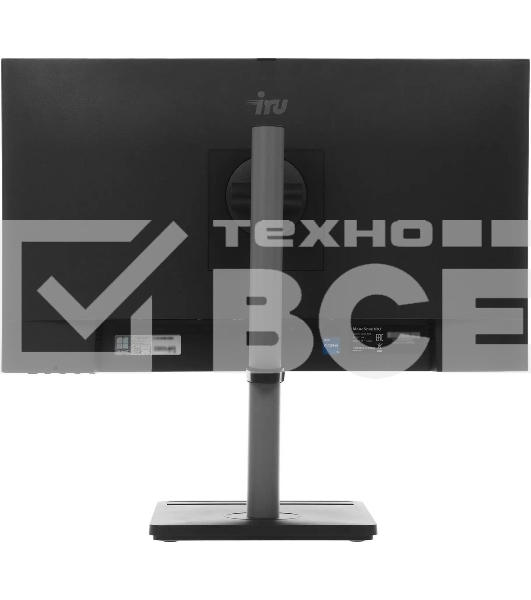 Моноблок IRU Tactio 24ID 24.5' Full HD i3 1215U (1.2) 8Gb SSD 256Gb UHDG Win 11Pro 64 GbitEth WiFi BT 90W Cam черный 1920x1080