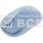 Мышь беспроводная Logitech M221 голубой, 1000 dpi, радиоканал, USB, кнопки - 3, фото7