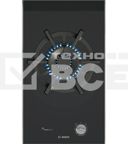 Газовая варочная поверхность Bosch PRA3A6I10 черный