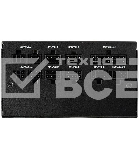 Блок питания Chieftec GPX-750FC, 750Вт, 80 PLUS Gold, 120мм, модульный, черный