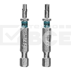 Бита Gross Torx 20х50 мм, сталь S2, шестигр., 2 шт., фото 1