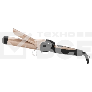 Щипцы для завивки волос BBK BST2502 черный/шампань, 32 мм, 200 °C, 1 режим