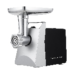 Мясорубка электрическая Zigmund & Shtain ZMG-054 серебристый, 2300 Вт, 2.5 кг/мин, реверс, защита от перегрузки, металлический лоток, насадки - 5, фото 1