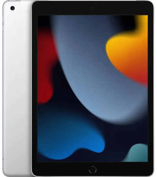 Планшет Apple iPad 2021 A2604 10.2' 3GB, 64GB, LTE, iOS, серебристый