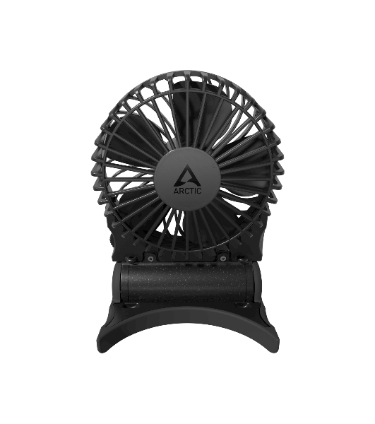 Вентилятор Arctic Cooling Arctic Summair 2Go черный, настольный, 5 Вт, бесступенчатая регулировка, 9.1 см