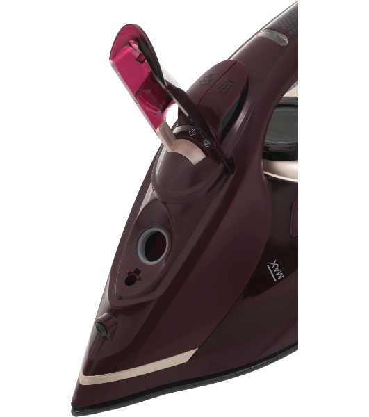 Утюг Vitek VT-IRN1204 бордовый, 2400 Вт, 23 г/мин, 150 г/мин, 450 мл