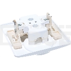 Розетка 2-м СП Этюд 16А IP20 без заземл. бел. SchE PC16-005B, фото4