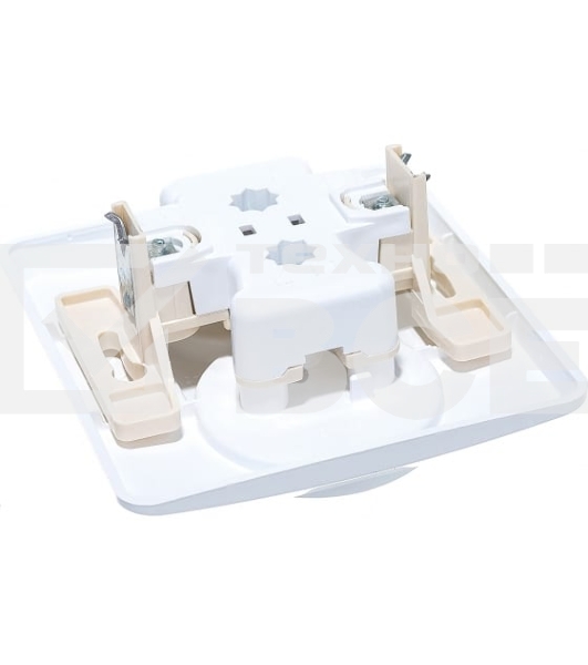 Розетка 2-м СП Этюд 16А IP20 без заземл. бел. SchE PC16-005B
