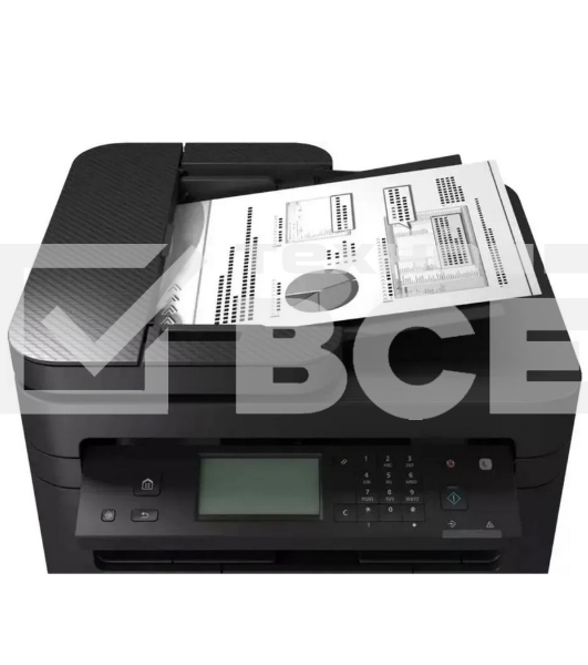 МФУ лазерный Canon i-Sensys MF275dw (5621C001), A4, ч/б, печ. 29 стр/мин., скан. до 20 стр/мин (ч/б) 15 стр/мин (цвет), 2400 x 600 dpi (печать) 600x600dpi (скан.), USB, RJ-45, Wi-Fi, Air Print, Mopria