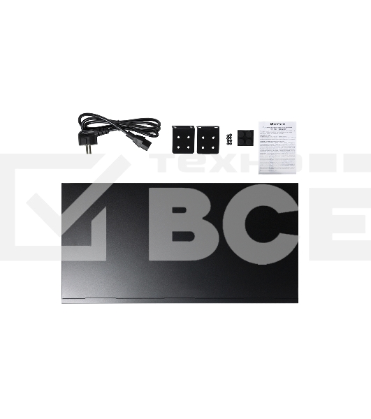 Неуправляемый PoE-коммутатор ORIGO OS1218P/190W/A1A 16x100Base-TX PoE+, 2x1000Base-T, PoE-бюджет 190 Вт, корпус металл