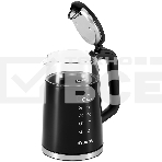 Чайник электрический Hyundai HYK-G6404 1.7л. 2200Вт черный/серебристый (корпус: стекло), фото4