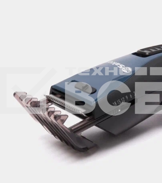 Машинка для стрижки Sakura SA-5175BL-U аккум 3-18 мм Soft Touch USB