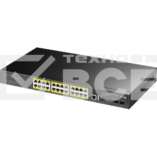 Коммутатор Cudy GS5024PS4 (L3) 24x1Гбит/с 4SFP+ 24PoE+ 400W управляемый