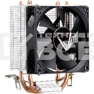 Устройство охлаждения (кулер) Aerocool Formula Ice Boid 2PSDB черный 90мм алюминий+медь 2100rpm 34db 4-pin 90W 135мм