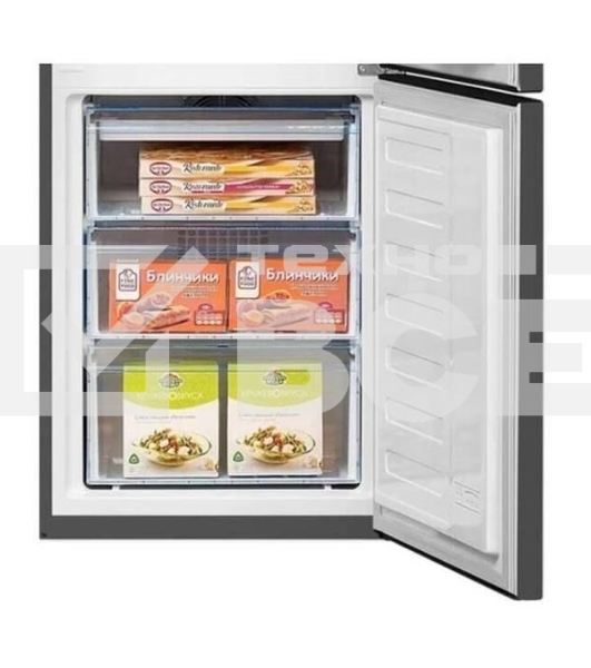 Холодильник Beko B1RCNK272G серый, двухкамерный 163/76л морозилка снизу