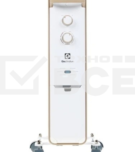 Масляный обогреватель Electrolux EOH/M-9157, белый, 1500 Вт, 20 м2, термостат