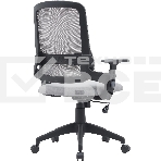 Кресло компьютерное Cactus CS-MC313-BKGY черный/серый, сетка/ткань, фото9