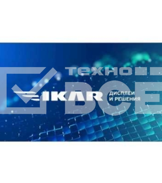 Панель Ikar ПВ 55-117-200 (1.8 мм) черный IPS (RUS), 55