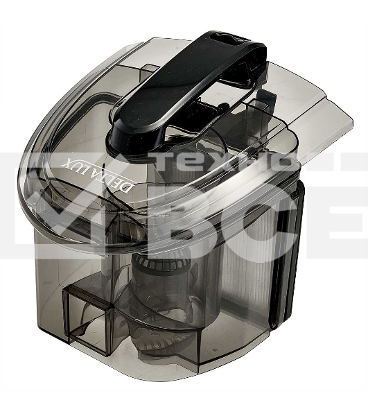 Пылесос Delta LUX DE-3501 СУПЕР-ЦИКЛОН, черный с терракот