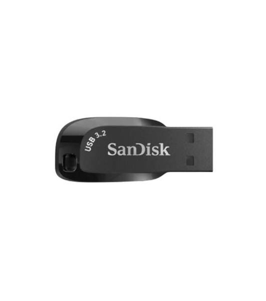 Флешка USB SanDisk CZ410 Ultra Shift (SDCZ410A-128G-F46), 128Gb, USB 3.0, R/W 100/45, черный