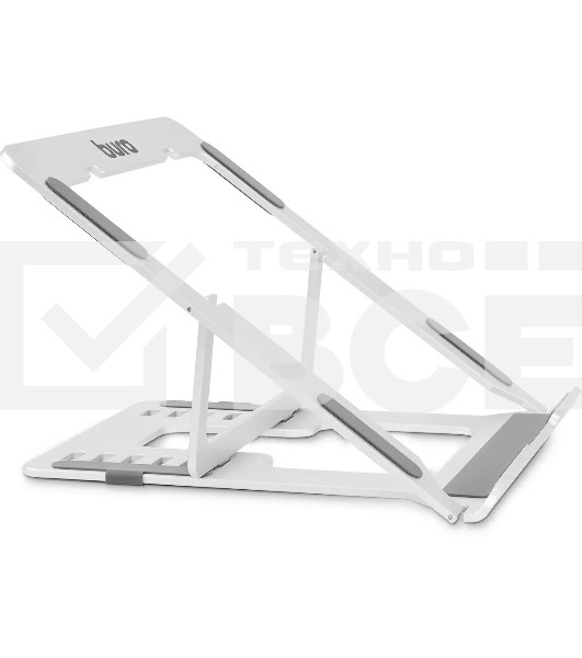 Подставка для ноутбука Buro BU-LS120 238x17x215мм 450г алюминий серебристый