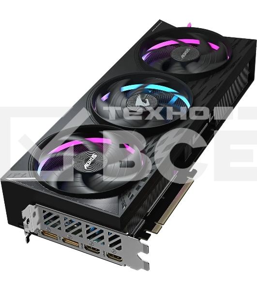 Видеокарта Gigabyte PCI-E GV-R9070XT AORUS E-16GD 1.0 AMD Radeon RX 9070XT 16Gb 256bit GDDR6 2175/20000 HDMIx2 DPx2 HDCP Ret