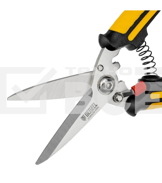 Ножницы универсальные Denzel 200 мм, нержавеющая сталь