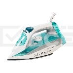 Утюг Galaxy Line GL 6127, бирюзовый, паровой, 2200 Вт, постоянный пар 50 г/мин, паровой удар 170 г/мин, функции: самоочистка, антикапля, антинакипь, функция увлажнения, вертикальное отпаривание, защита от перегрева, индикатор нагрева, керамическое покрыти, фото 1