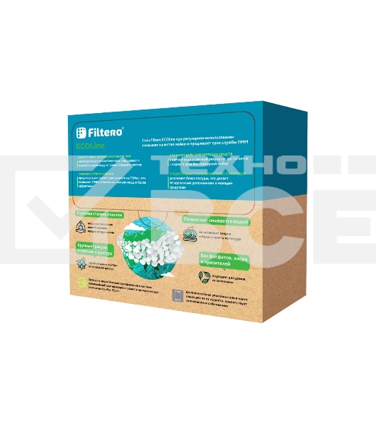 Специальная соль гранулированная д/ПММ Filtero ECOline 4.5 кг + 3 таб.