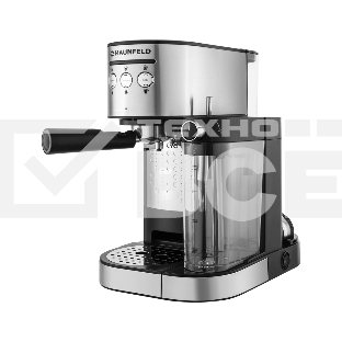 Кофеварка рожковая Maunfeld MF-720S PRO нержавеющая сталь, исп. кофе - молотый/чалды, 1.2 л, 1470 Вт, 15 бар