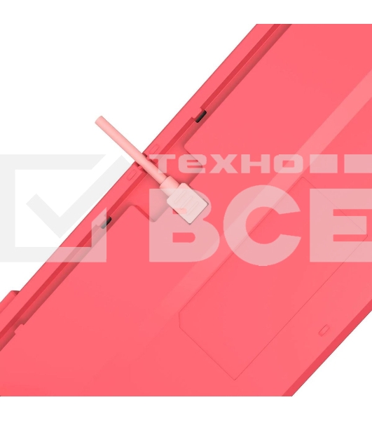 Клавиатура проводная A4Tech Bloody S87 Energy (S87 USB ENERGY PINK) USB розовый