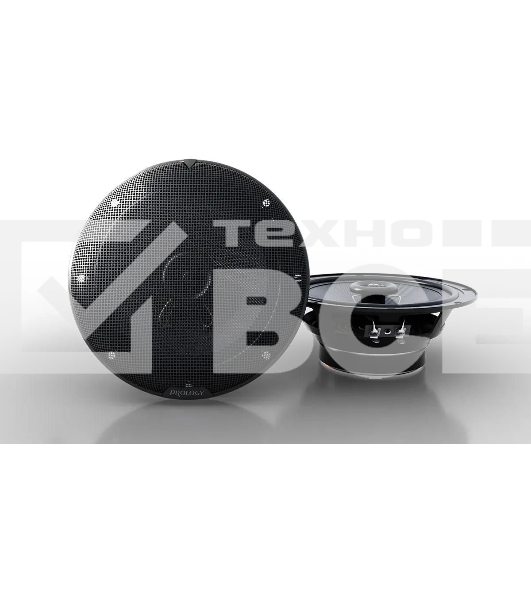Колонки автомобильные Prology PX-165 150Вт 90дБ 4Ом 16см (6.5дюйм) (ком.:2кол.) коаксиальные двухполосные