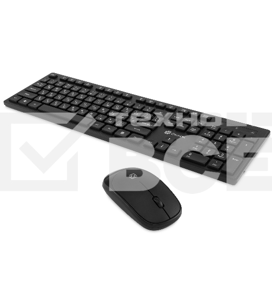 Клавиатура + мышь Оклик S255W клав:черный мышь:черный USB беспроводная Multimedia (1909361)