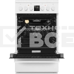 Плита электрическая Maunfeld MEC57CW08TD белый, конфорок 4 шт, духовка 59 л, 50 см x 85 см x 60 см, фото6