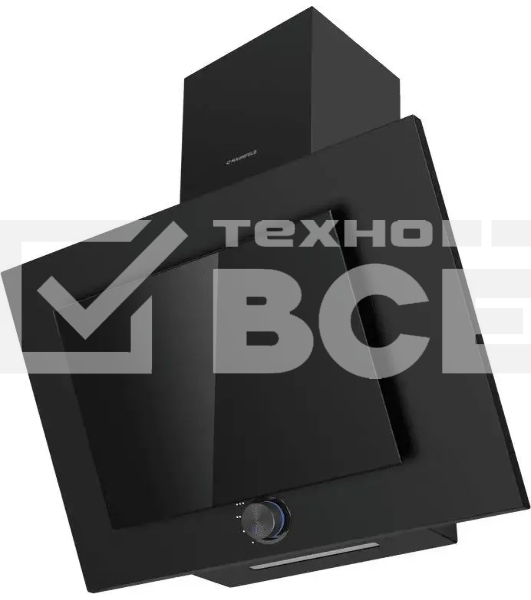 Вытяжка каминная Maunfeld Comfort 60 Side черный управление: кнопочное (1 мотор)