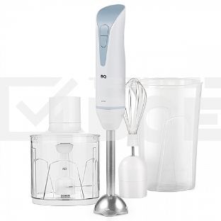 Блендер BQ HB800S White-Gray. Ручной Блендер, Мощность 800 Вт