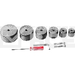 Аппарат для сварки пластиковых труб ЗУБР АСТ-800 мастер 800Вт 50-300С насадки 20 25 32 40 50 63мм, фото4