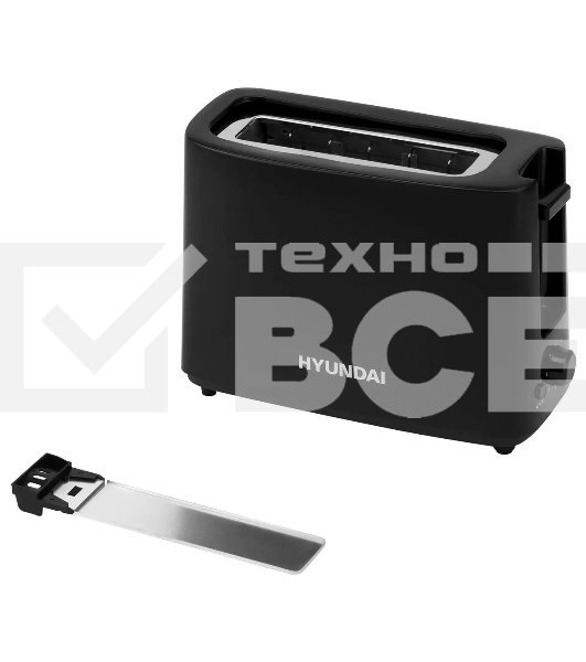 Тостер Hyundai HYT-8007 500Вт черный