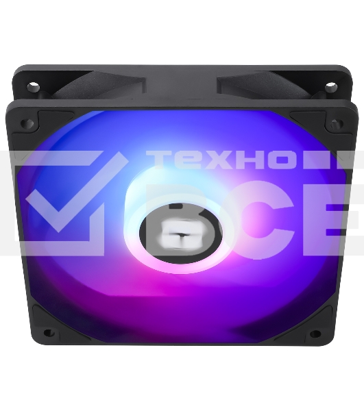 Кулер для корпуса Thermaltight TL-C12C-S (120x120x25мм, 4-pin PWM, ARGB, 66.17CFM, 25.6dBA, 1550RPM, черный)