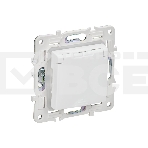 Розетка 1-м SKANDY 16А IP44 с заземл. защ. штроки с крышкой SK-R11W арктич. бел. IEK SK-R16-16-44-K01, фото 1